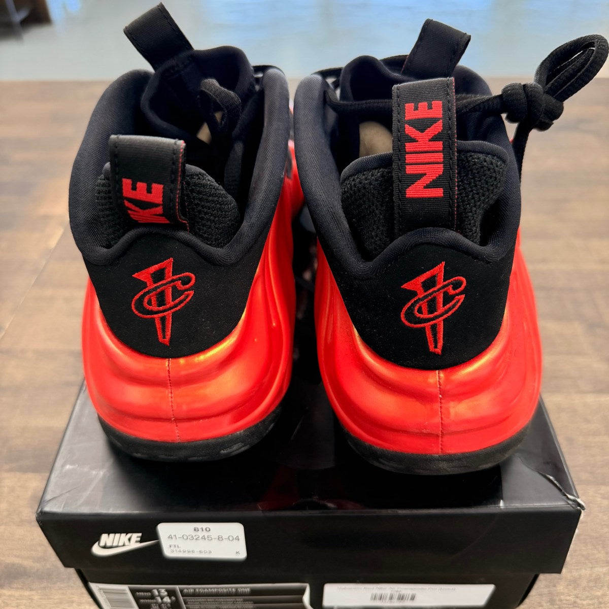 Nike Air Foamposite One Habanero Red - Image 4