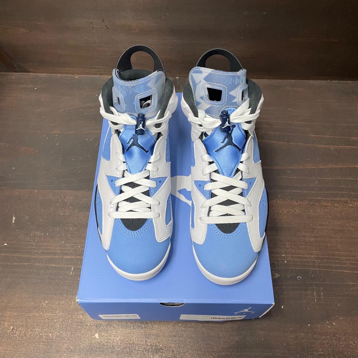Jordan 6 Retro UNC White Size 7.5 (Pre-Owned) - back