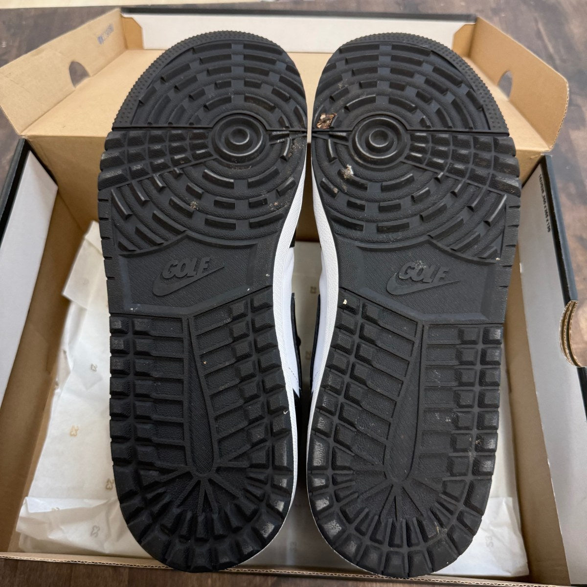 Jordan 1 Retro High Golf Black White - Image 3