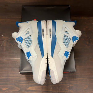 Jordan 4 Retro Military Blue (2024) Size 9.5 (Pre-Owned) - aux