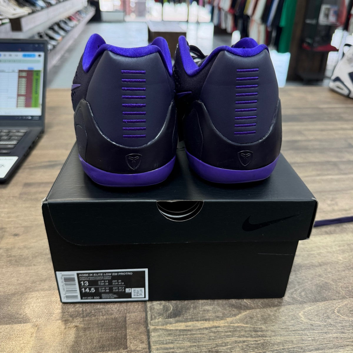 Nike Kobe 9 EM Low Protro TB Purple Dynasty - Image 3