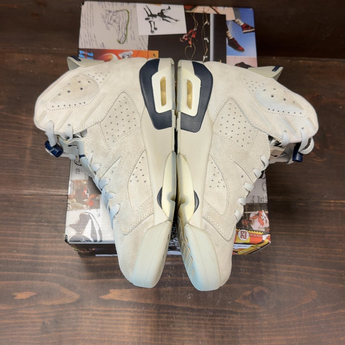 Jordan 6 Retro Georgetown (2022) Size 11 (Pre-Owned) - aux