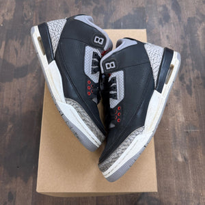 Jordan 3 Retro Black Cement (2024) (GS) Size 7Y (Pre-Owned) - Image 1