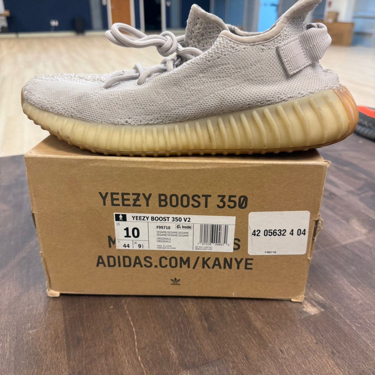 adidas Yeezy Boost 350 V2 Sesame - Image 4