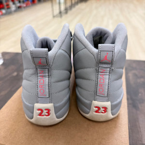 Jordan 12 Retro Wolf Grey Racer Pink (GS) Size 7Y (Pre-Owned) - Image 3