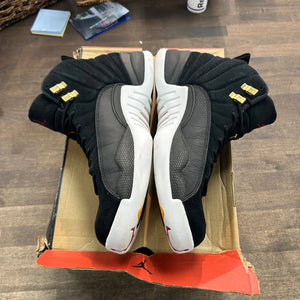Jordan 12 Retro Reverse Taxi Size 10 (Pre-Owned) - Image 3