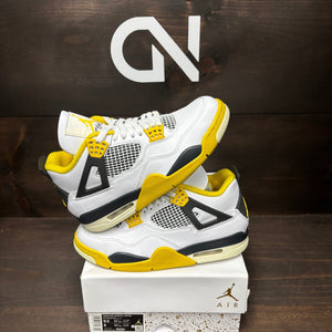 Jordan 4 Retro Vivid Sulfur (Women's) - Image 2