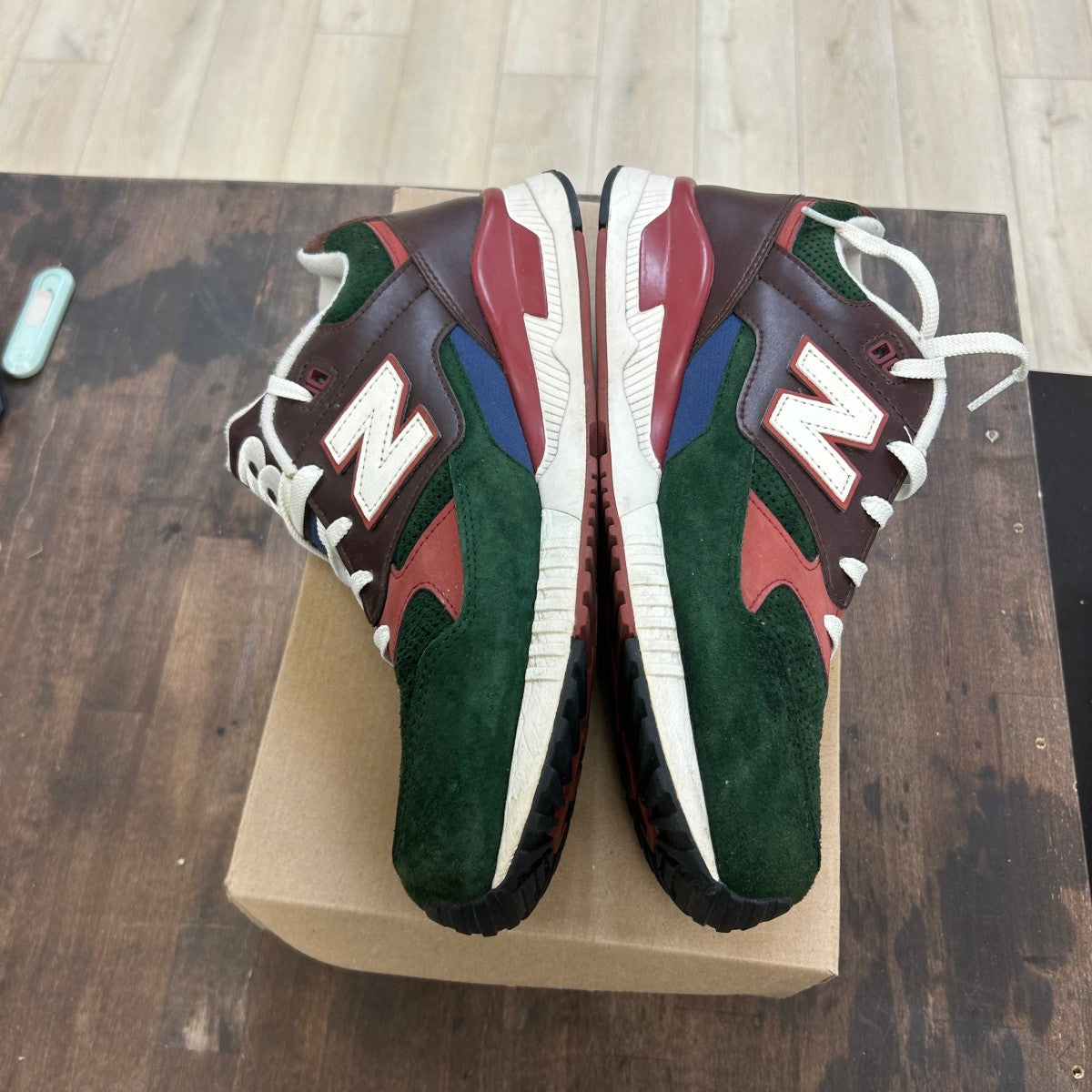 New Balance 530 90s Running Woods Green Size 12 (Pre-Owned) - Image 3