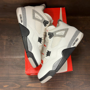 Jordan 4 Retro White Cement (2025) Size 11.5 (Pre-Owned) - Image 2