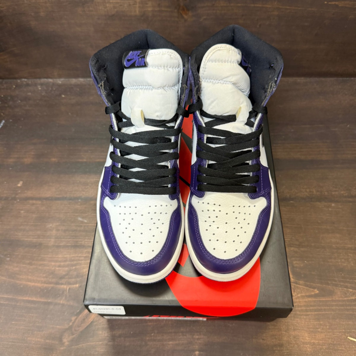 Jordan 1 Retro High Court Purple White - Image 3