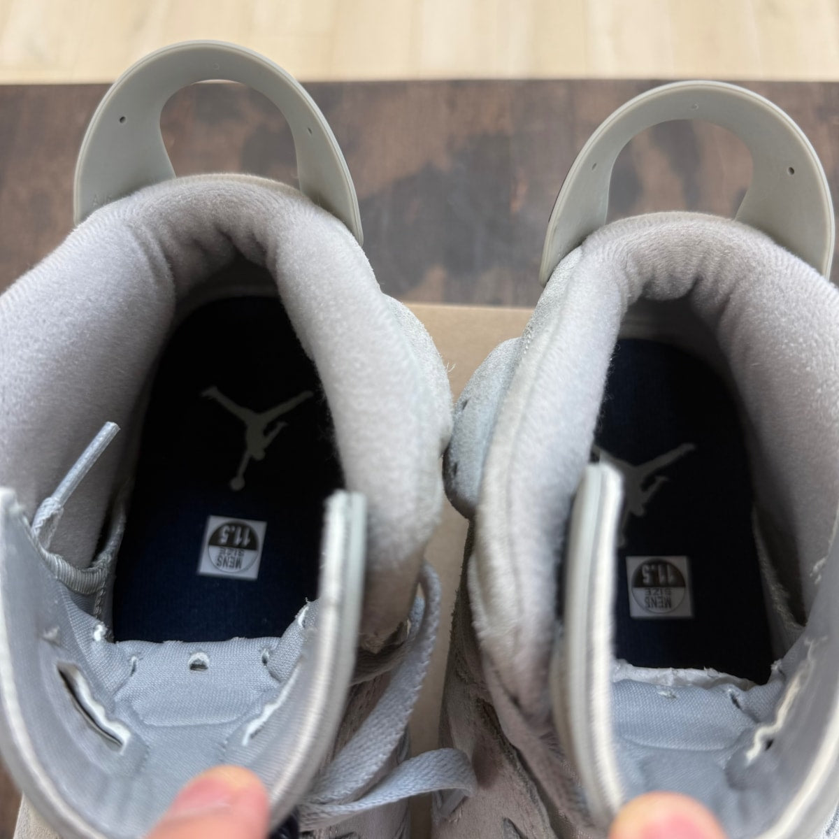 Jordan 6 Retro Georgetown (2022) Size 11.5 (Pre-Owned) - Image 6