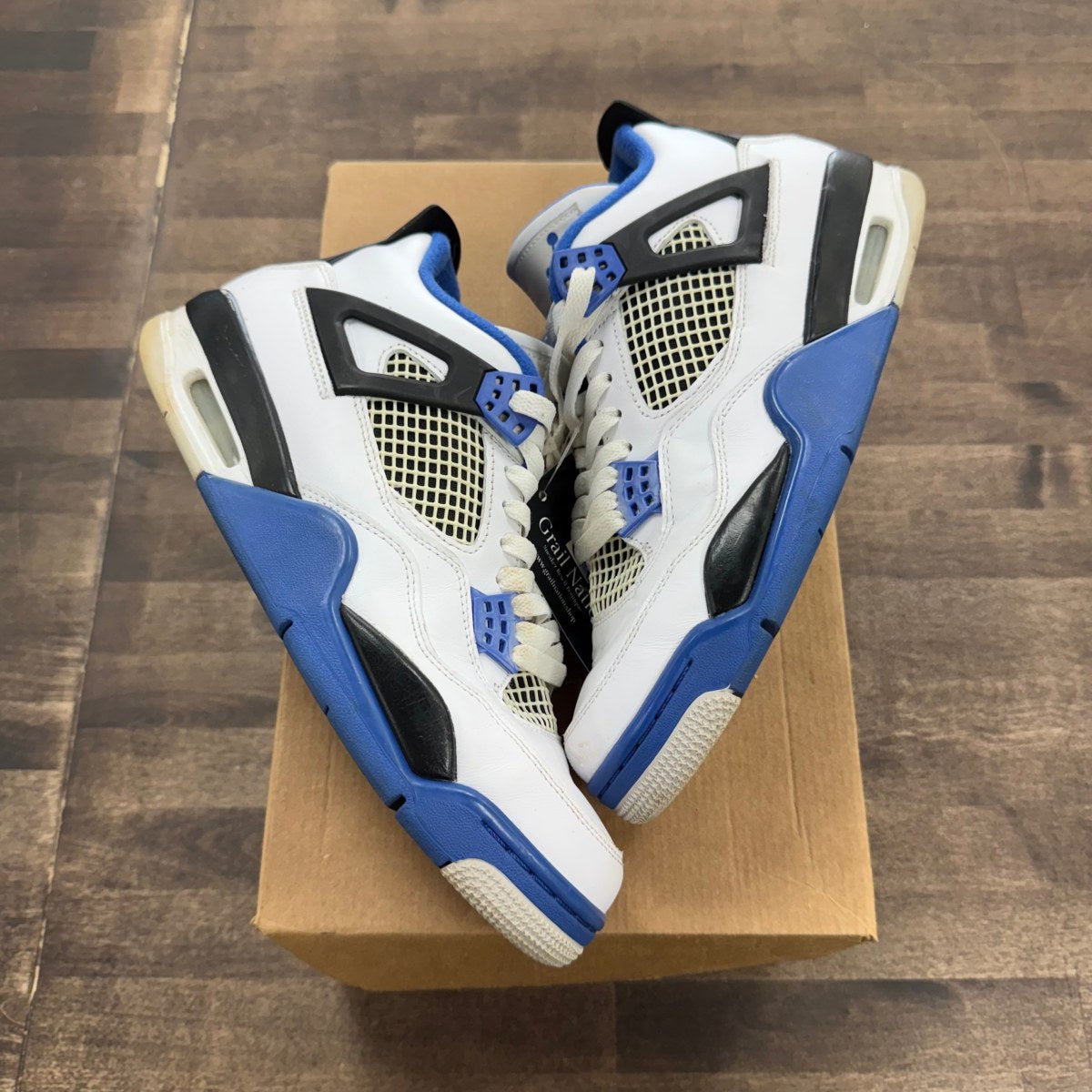 Jordan 4 Retro Motorsports (2017) Size 8.5 (Pre-Owned) - Image 1