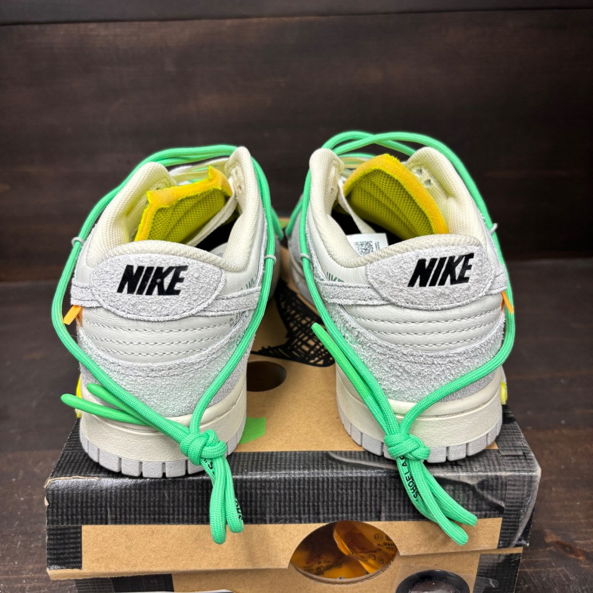 Nike Dunk Low Off-White Lot 14 Size 7.5 (Pre-Owned) - Image 5