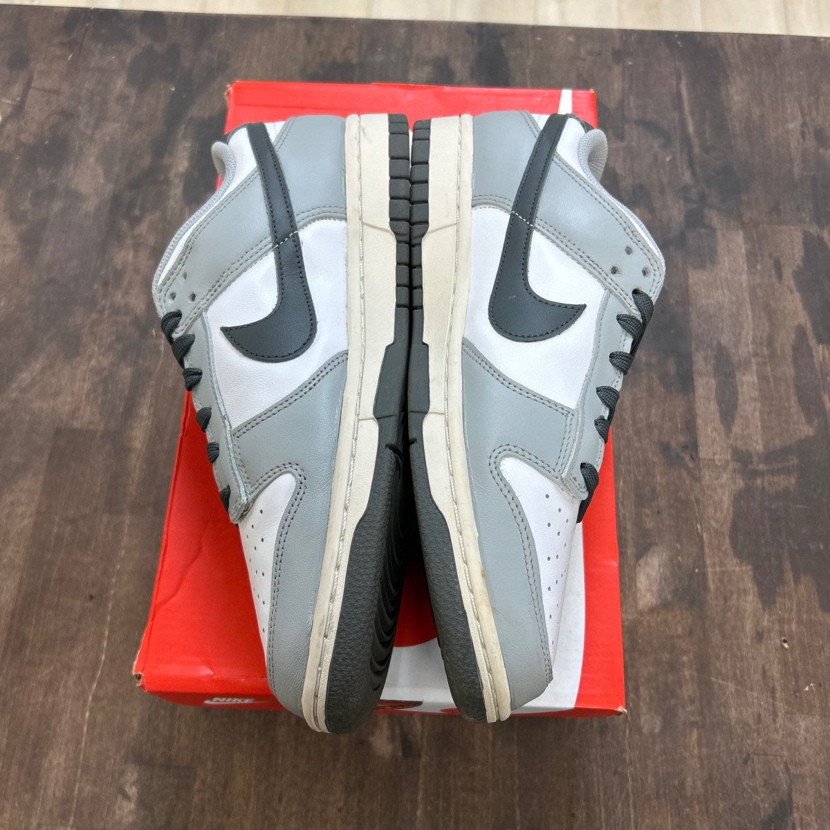 Nike Dunk Low Light Smoke Grey (Women's) Size 10W (Pre-Owned) - Image 3