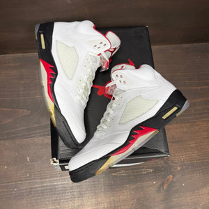 Jordan 5 Retro Fire Red (2013) Size 12 - tag