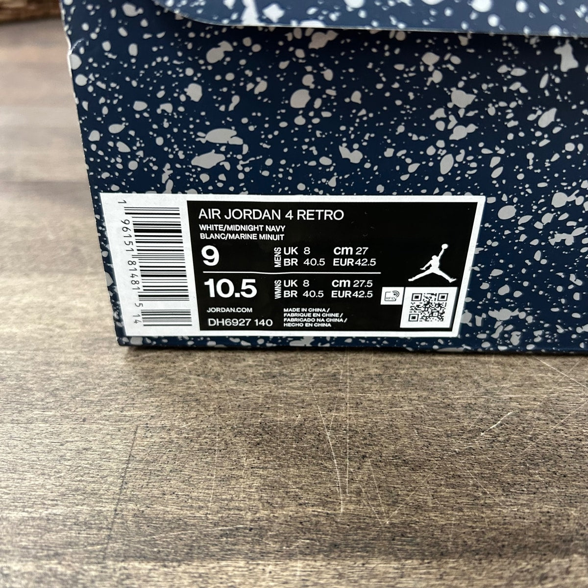 Jordan 4 Retro Midnight Navy - Image 6