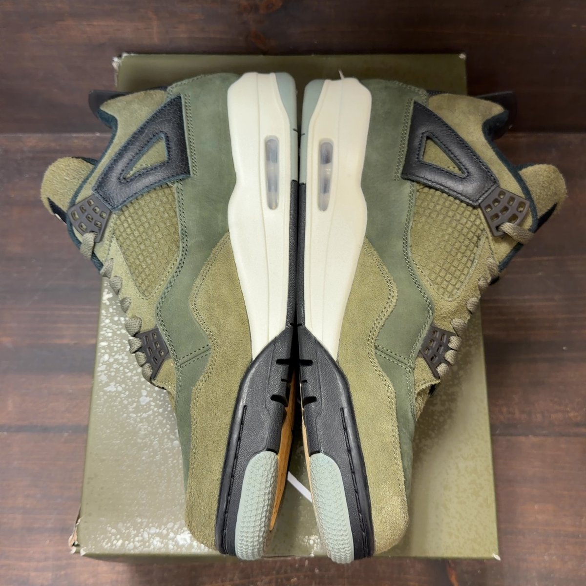 Jordan 4 Retro SE Craft Medium Olive Size 11.5 (Pre-Owned) - aux