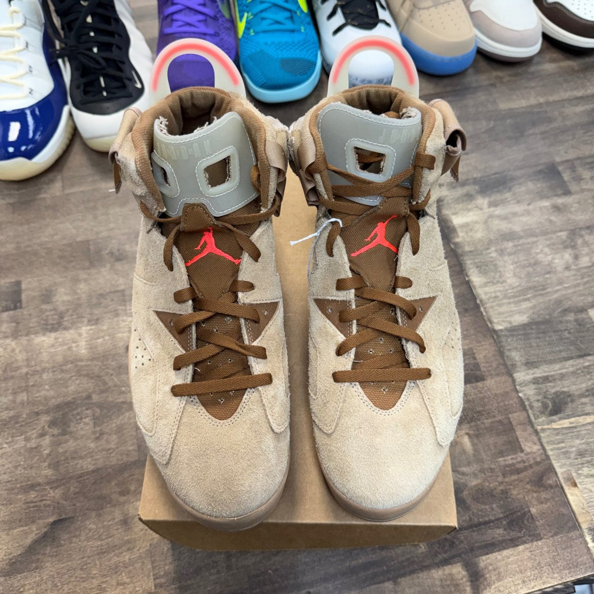 Jordan 6 Retro Travis Scott British Khaki Size 13 (Pre-Owned) - Image 2