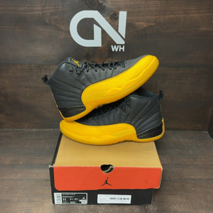 Jordan 12 Retro Black University Gold Size 11 (Pre-Owned) - front
