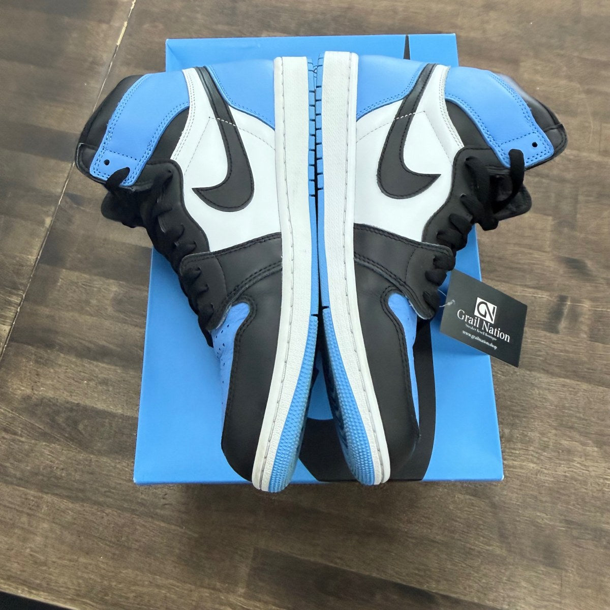 Jordan 1 Retro High OG UNC Toe - Image 3