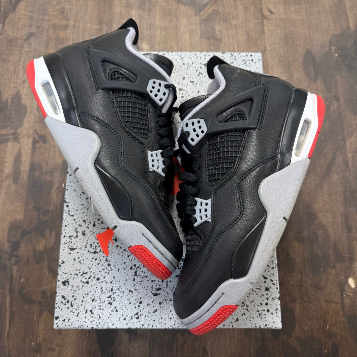 Jordan 4 Retro Bred Reimagined - Image 1