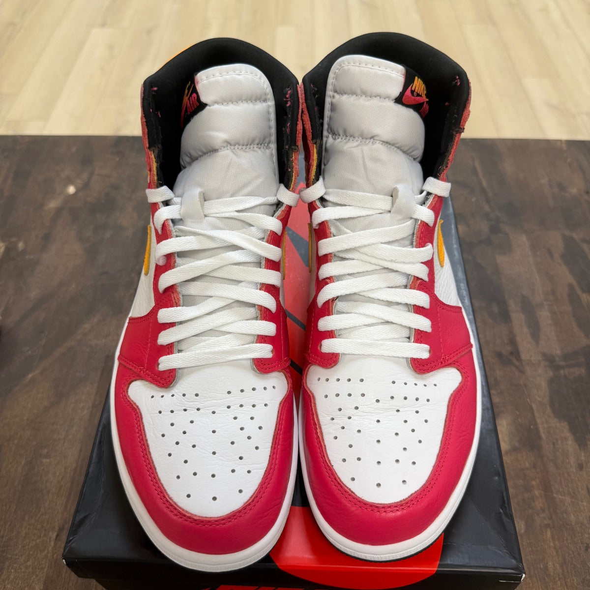 Jordan 1 Retro High OG Light Fusion Red - Image 4