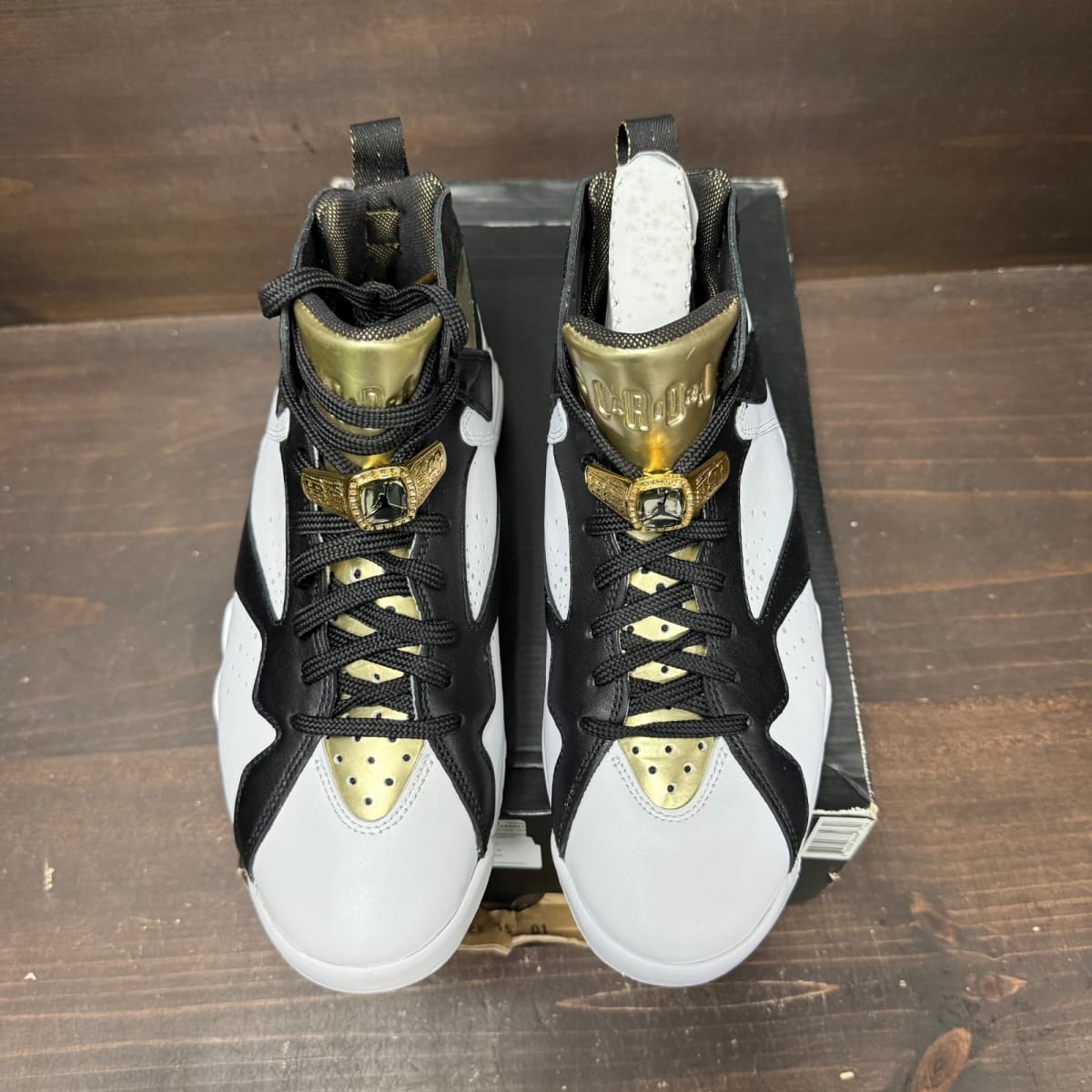 Jordan 7 Retro Championship Pack Champagne Size 10.5 - back