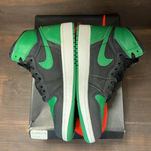Jordan 1 Retro High Pine Green Black (GS) Size 5Y (Pre-Owned) - aux