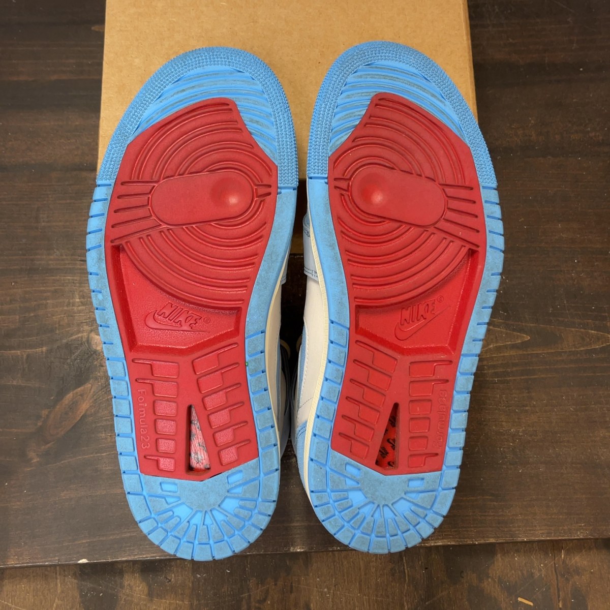 Jordan 1 High Zoom Air CMFT 2 Phantom University Blue (Women's) Size 9W (Pre-Owned) - Image 8