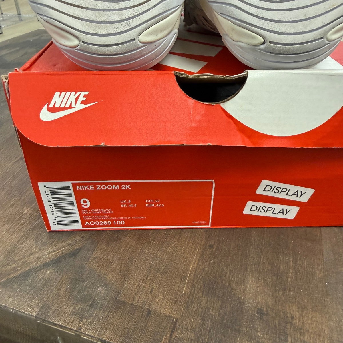 Nike Zoom 2K Sail White Black - Image 6