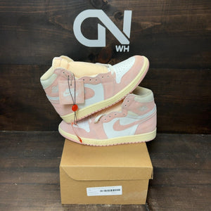 Jordan 1 Retro High OG Washed Pink (Women's) Size 10W (Pre-Owned) - front