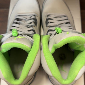 Jordan 5 Retro Green Bean (2022) Size 11.5 (Pre-Owned) - aux