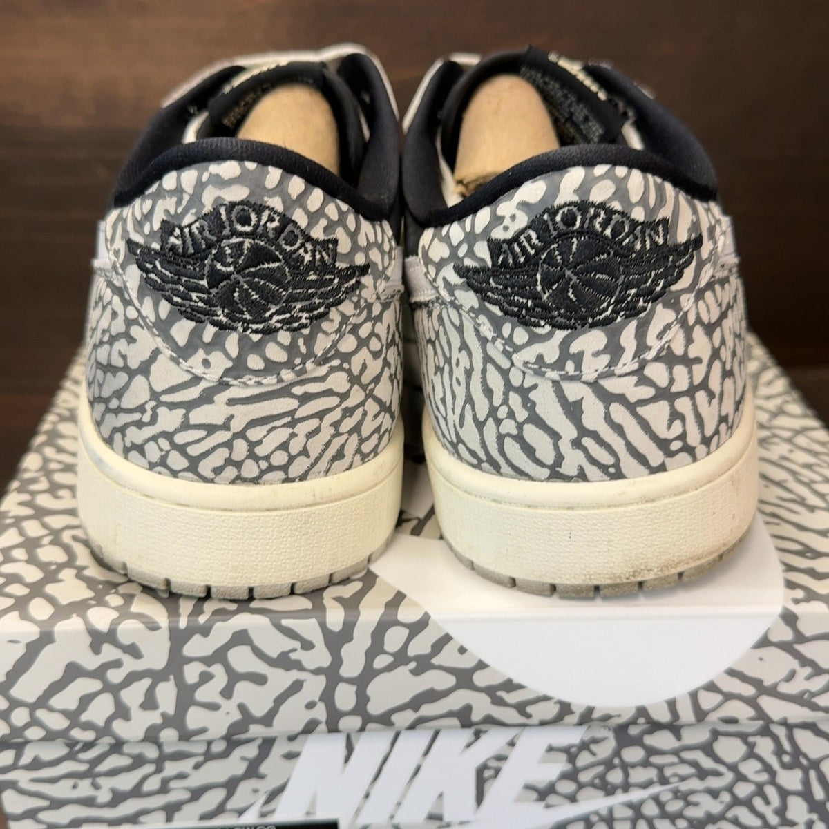 Jordan 1 Retro Low OG Black Cement - Image 5