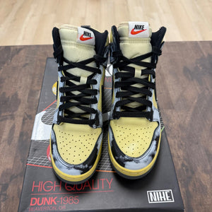 Nike Dunk High 1985 Black Acid Wash - Image 2