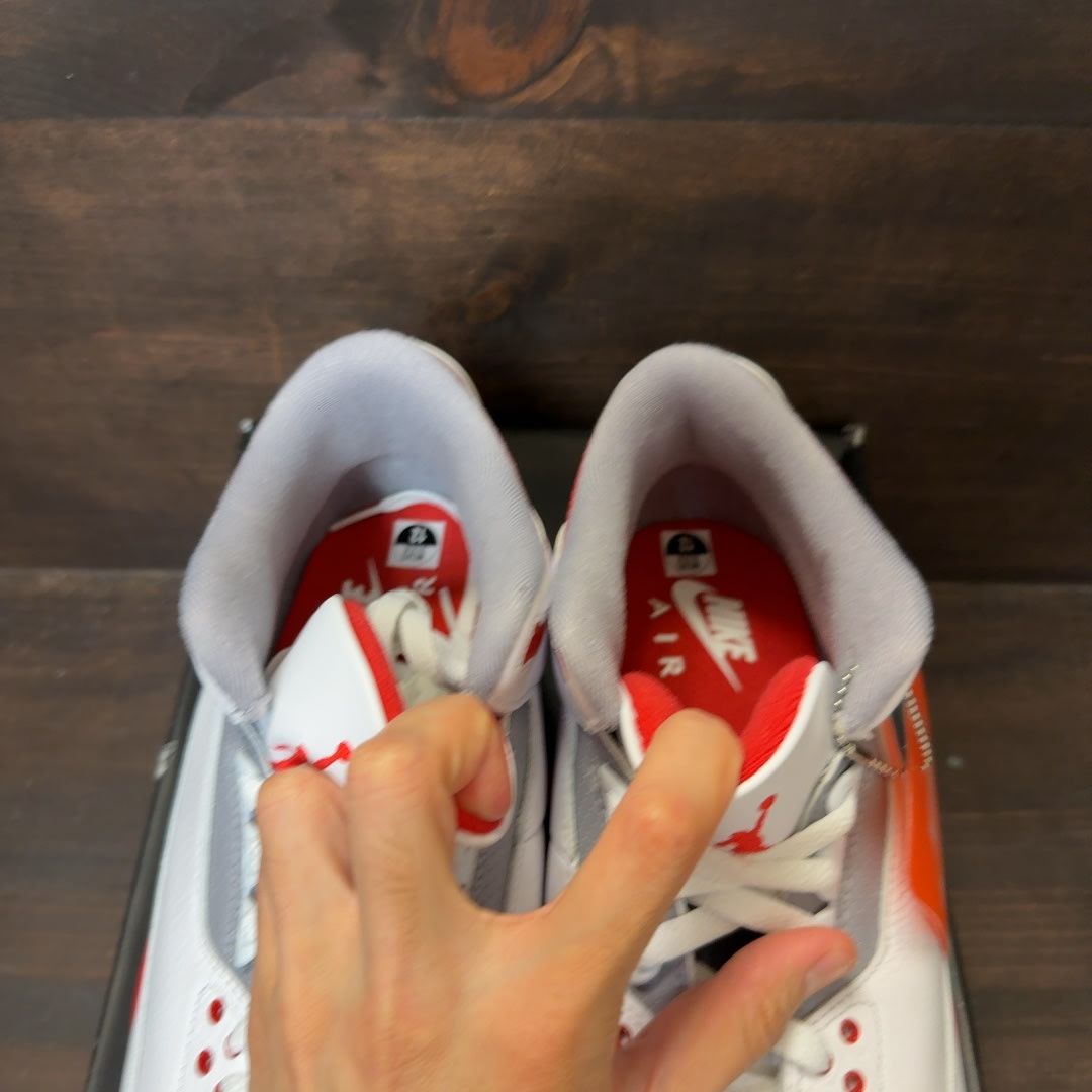 Jordan 3 Retro Fire Red (2022) - Image 4