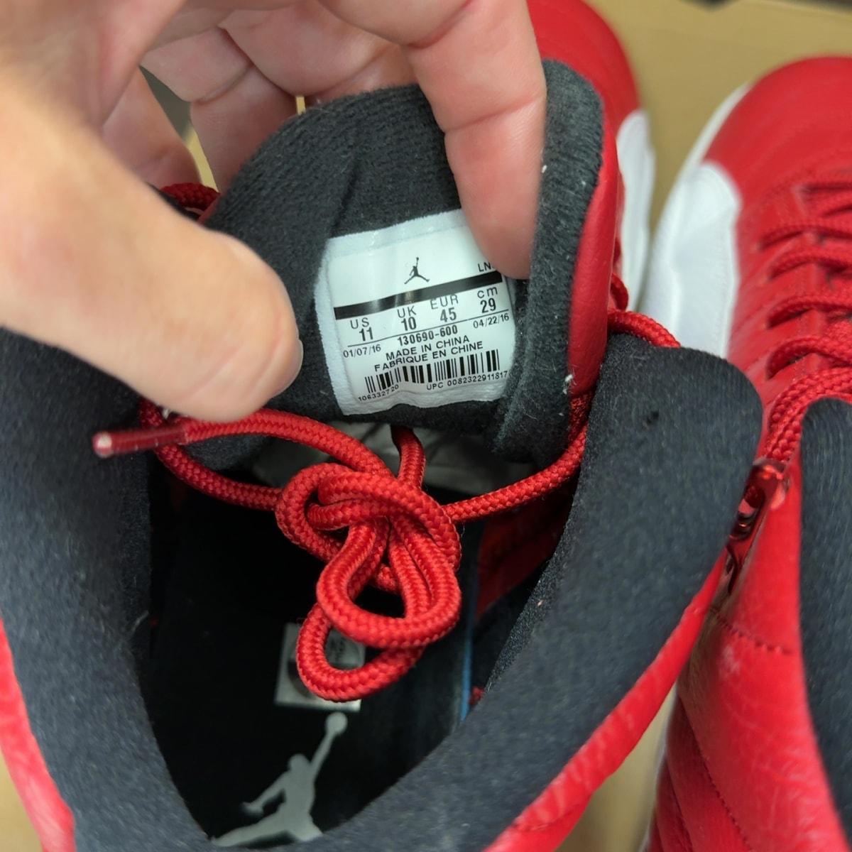 Jordan 12 Retro Gym Red - Image 7