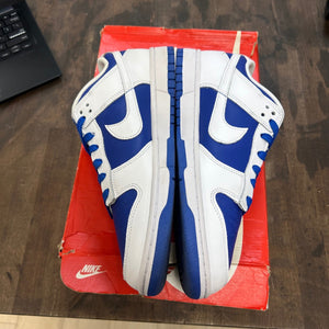 Nike Dunk Low Racer Blue White - Image 3