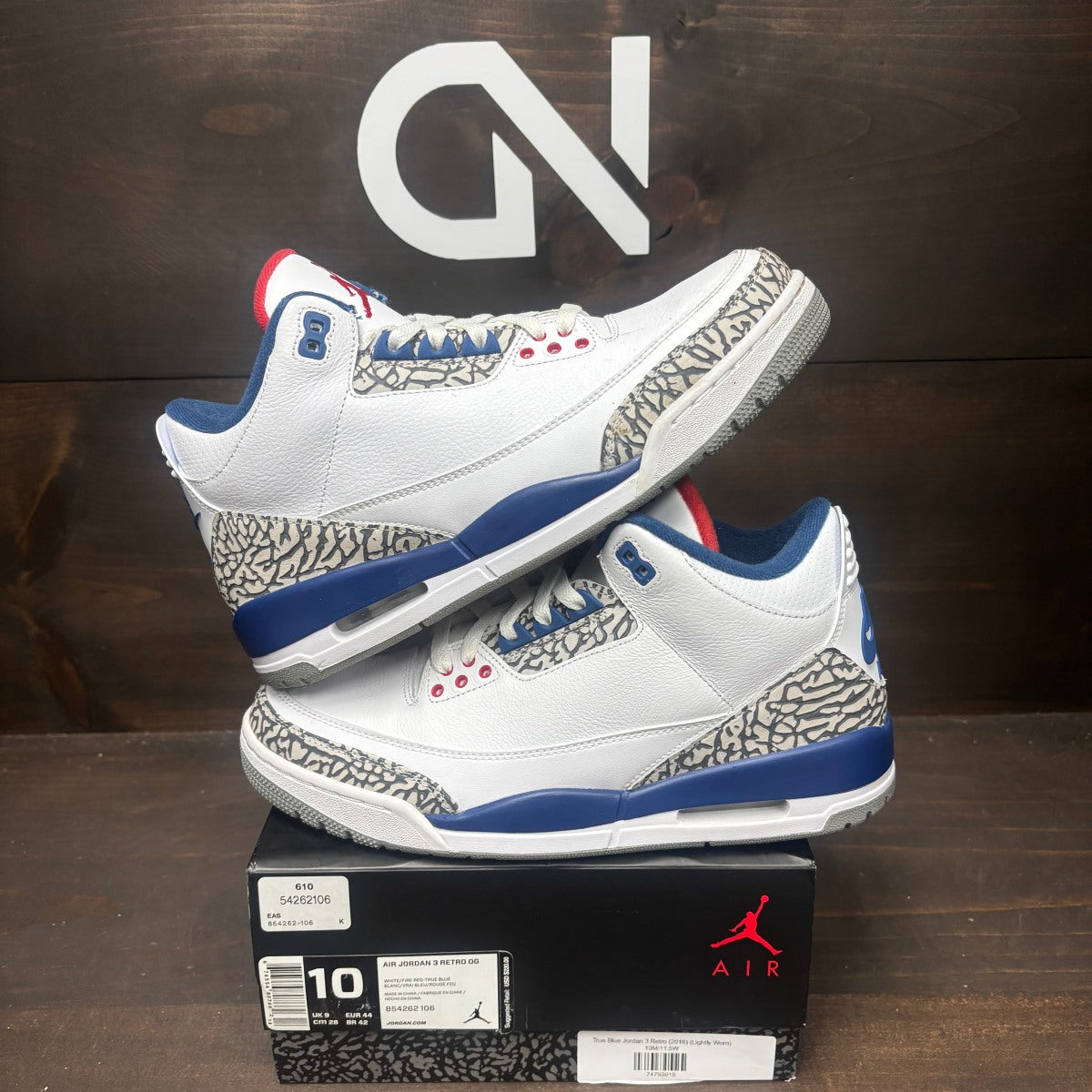 Jordan 3 Retro True Blue (2016) - Image 1