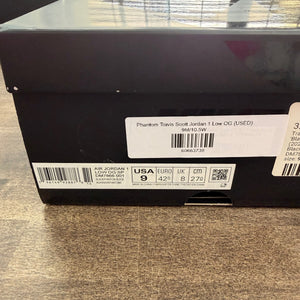 Jordan 1 Retro Low OG SP Travis Scott Black Phantom - Image 6