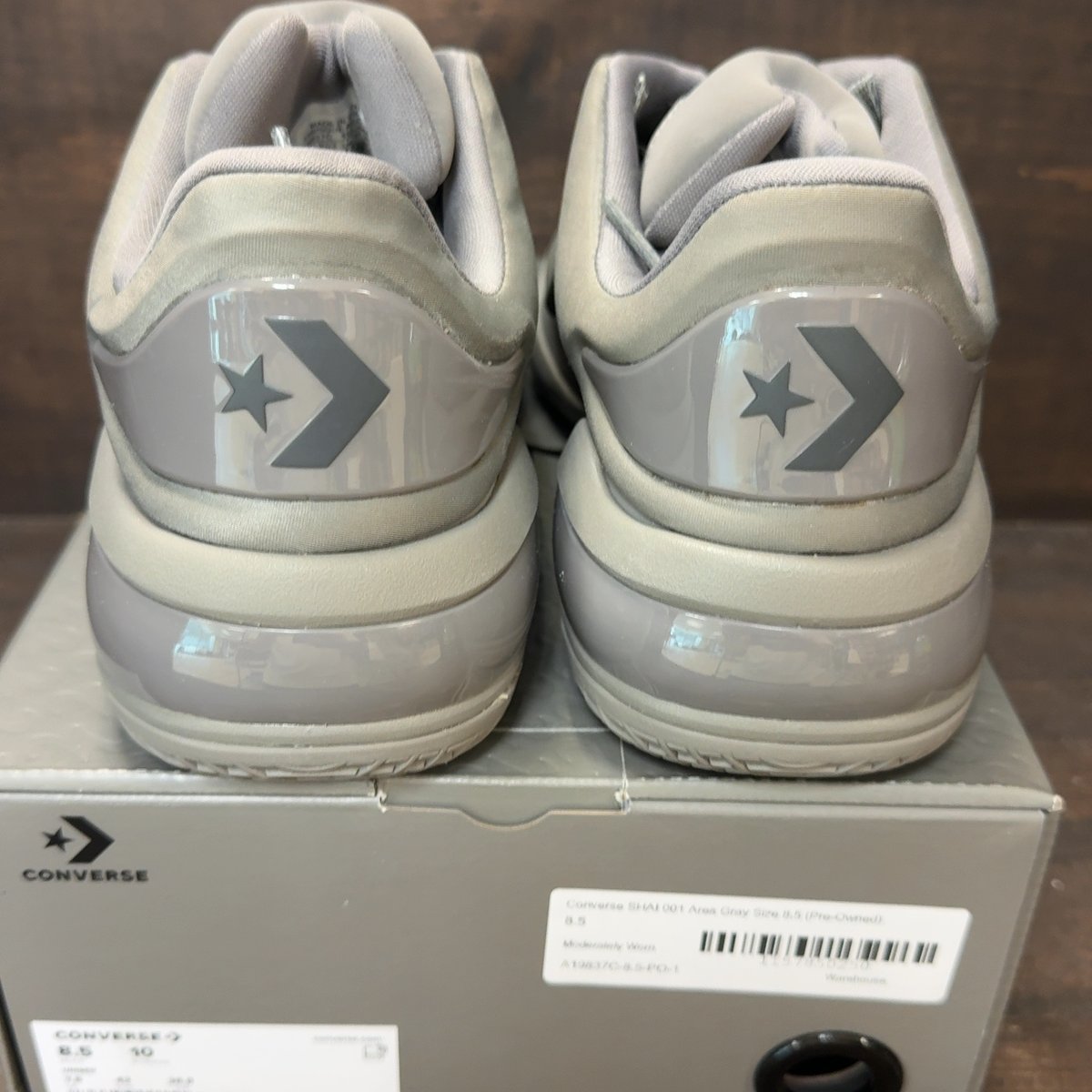 Converse SHAI 001 Ares Gray Size 8.5 (Pre-Owned) - aux