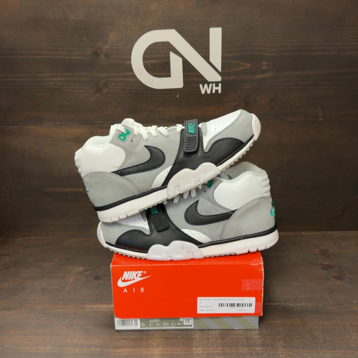 Nike Air Trainer 1 Chlorophyll (2022) Size 10 (Pre-Owned) - front