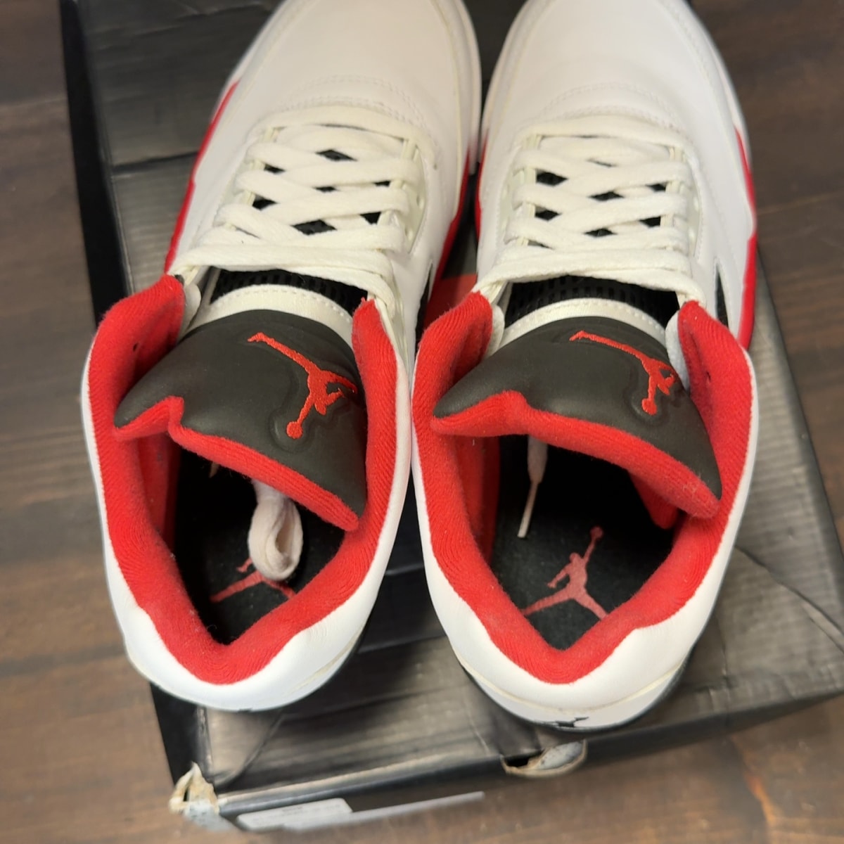 Jordan 5 Retro Low Fire Red - Image 5
