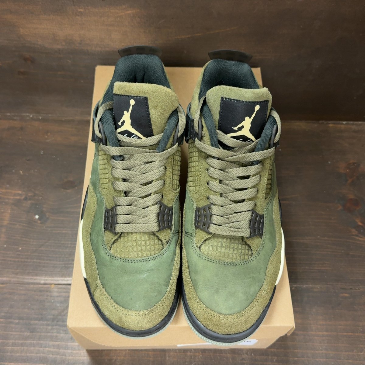 Jordan 4 Retro SE Craft Medium Olive Size 8.5 (Pre-Owned) - tag
