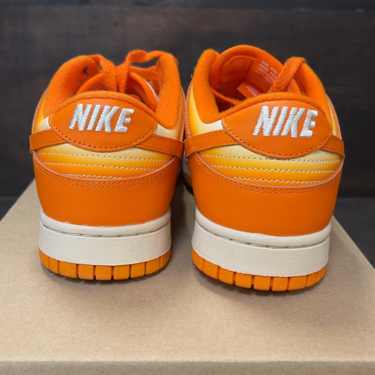 Nike Dunk Low Magma Orange (Women's) Size 8.5W (Pre-Owned) - Image 5