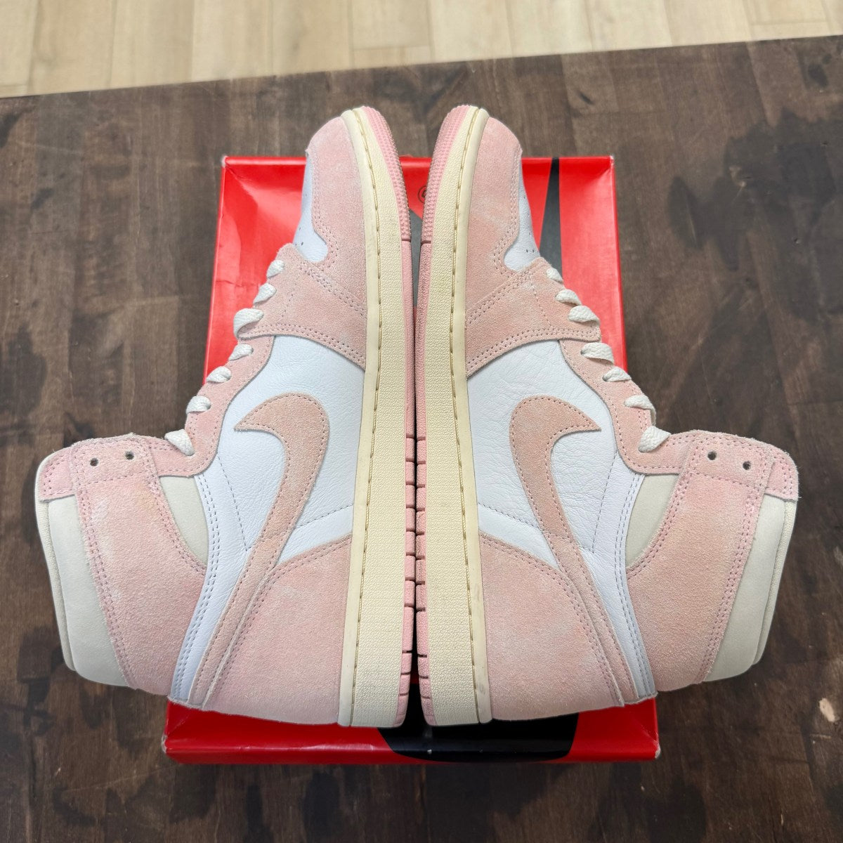 Jordan 1 Retro High OG Washed Pink (Women's) - Image 4