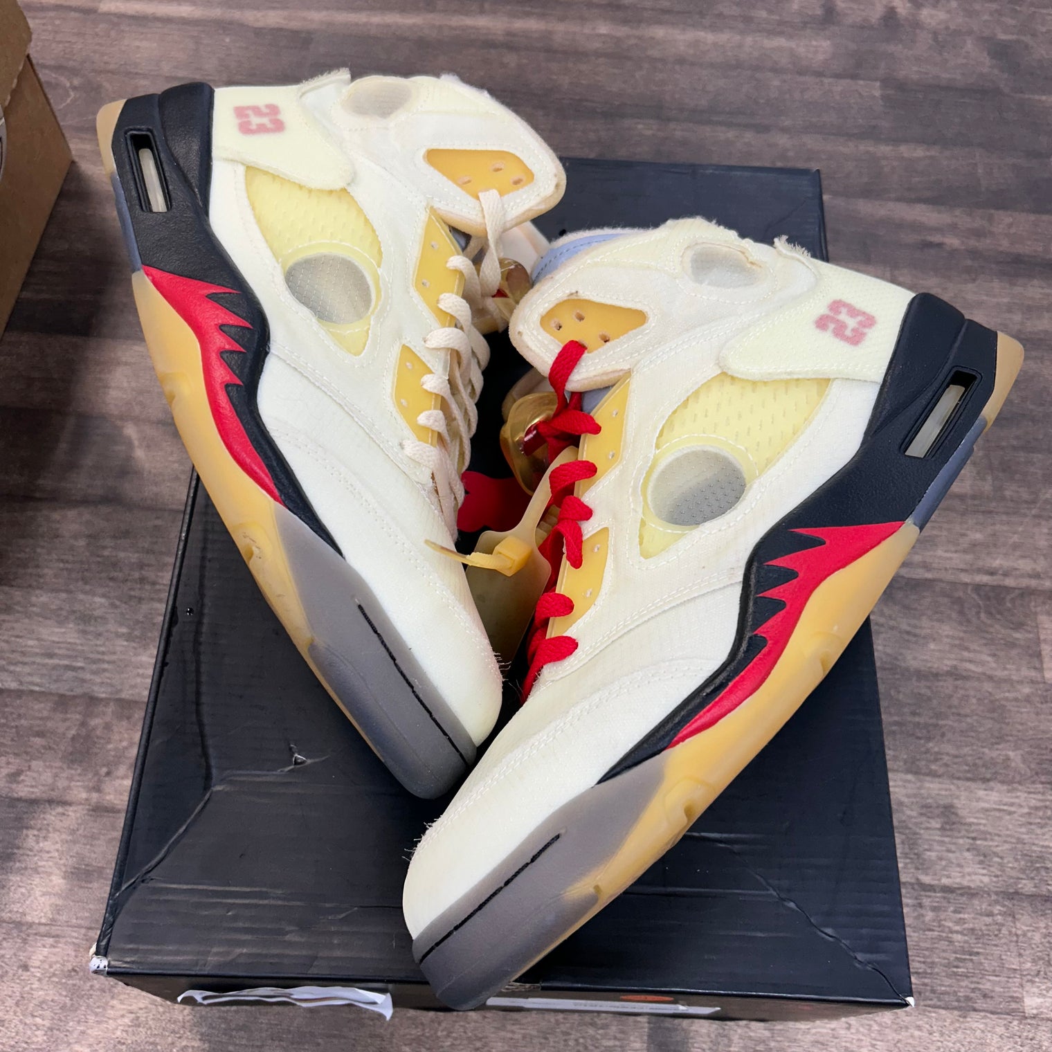Sail Off White Jordan 5 (Used)
