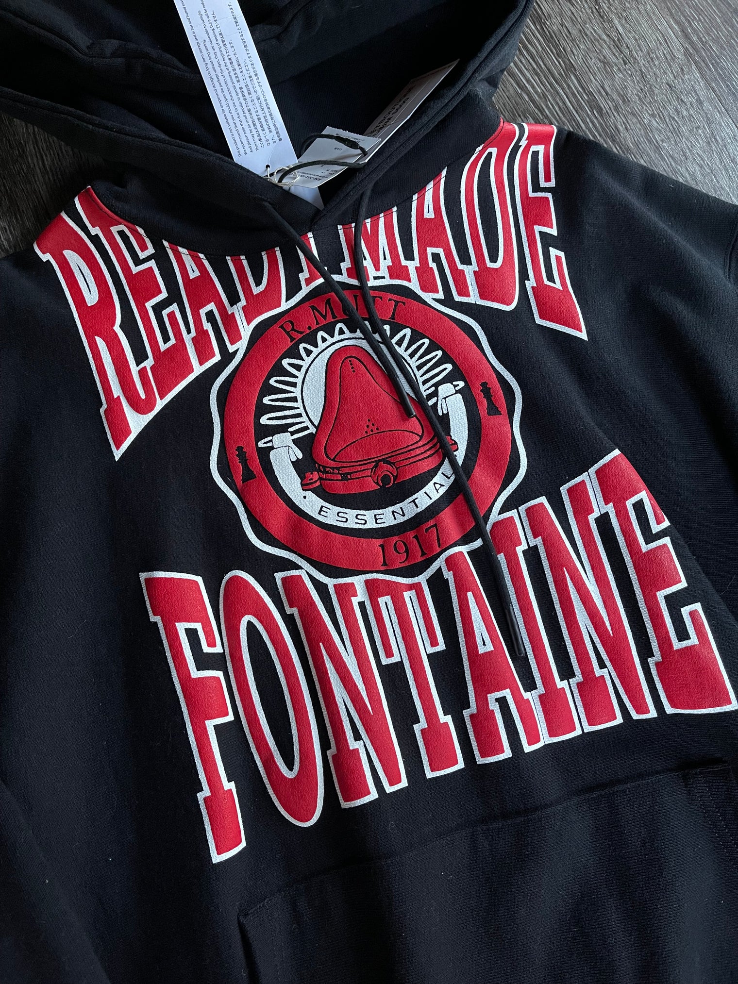 Readymade Fontaine Black Hoodie