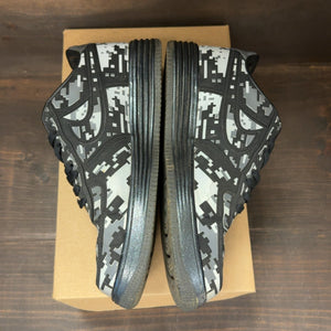 Nike Lunar Force 1 Low Digi Camo Black Size 10.5 (Pre-Owned) - Image 4