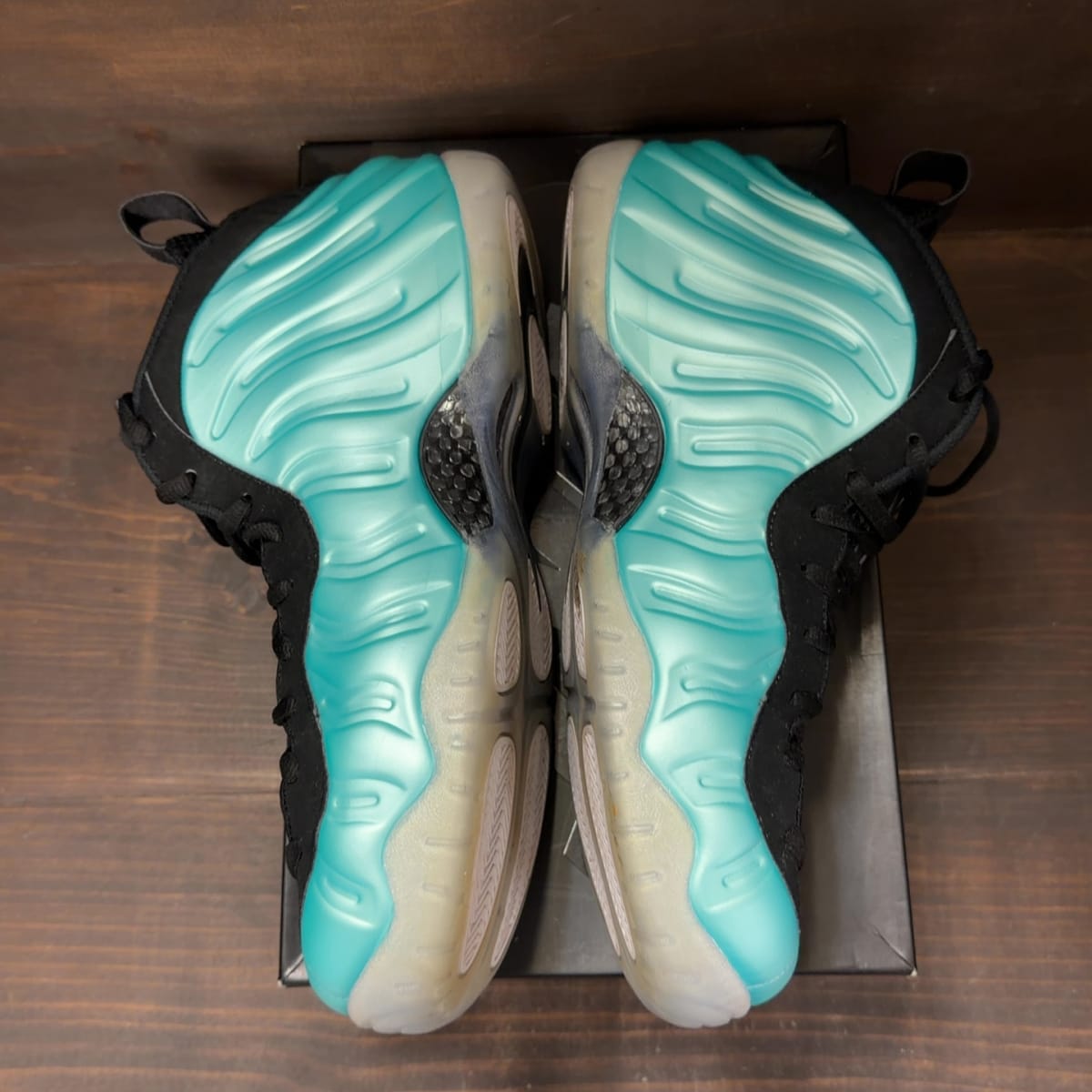 Air Nike Foamposite Pro Island Green Size 13 (Pre-Owned) - aux