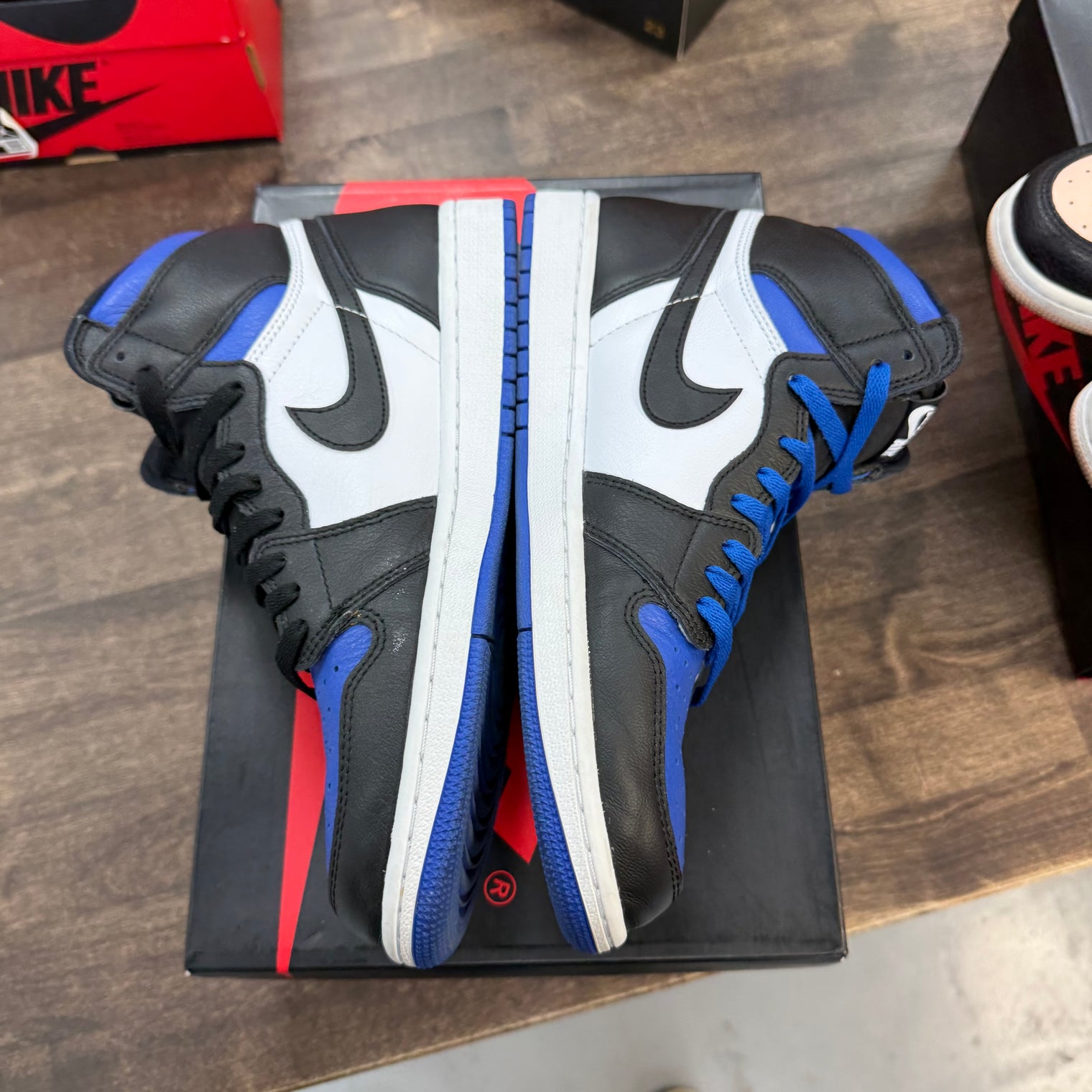 Royal Toe Jordan 1 High (USED)